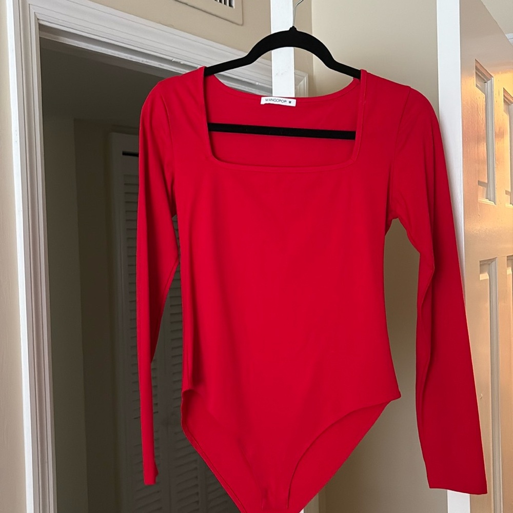 Mango pop long sleeve bodysuit